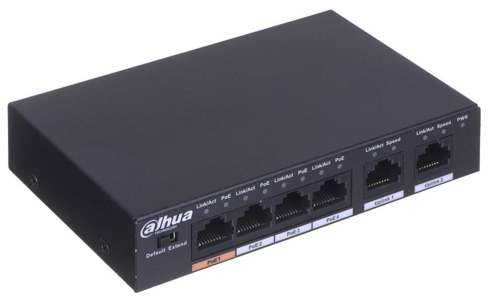 картинка DH-PFS3006-4ET-60 на Официальном сайте Dahua